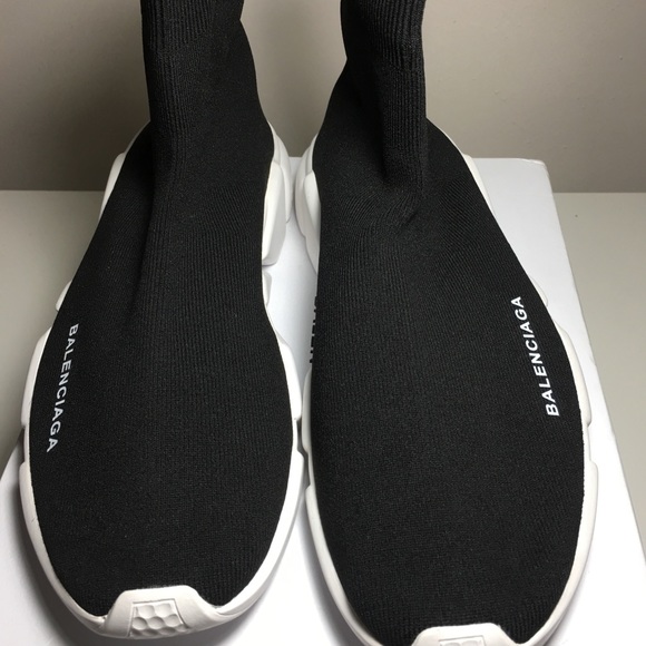 Balenciaga Trainer Size 11 Black/White - Picture 4 of 6